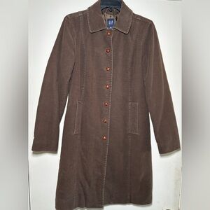 GAP Chocolate Brown Trench Coat